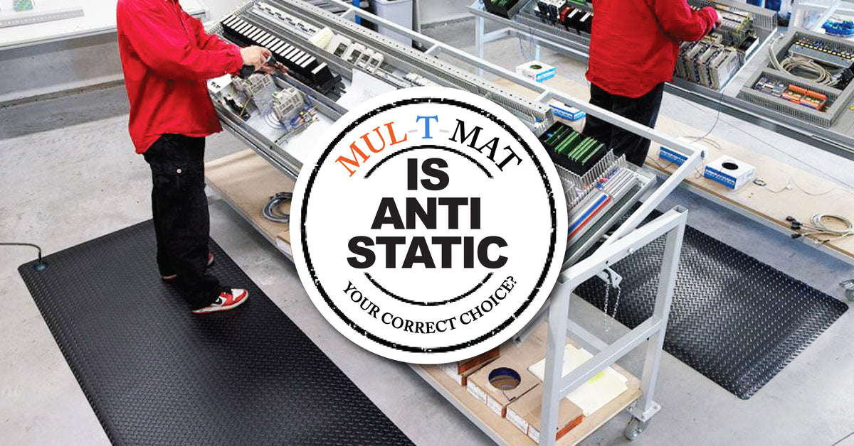 Is an Anti Static Mat right for your business? – MUL-T-MAT & SUPPLY CO