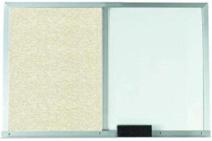 Combo Board Bulletin & Marker Board Aluminum Frame