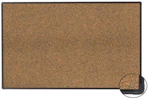 Fusion Cork Bulletin Board Deluxe Aluminum Frame