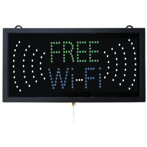 Led FREE WI-FI Signs