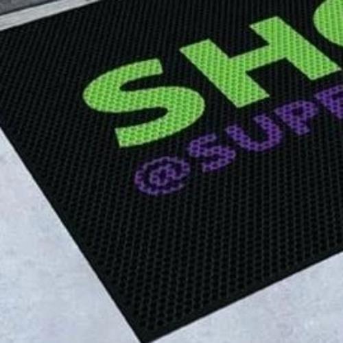 Foot Scrapper Logo Mat